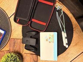 Nintendo Switch Animal Crossing Edition Bundle Video Game Console with Games