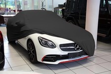 Vollgarage Mikrokontur Schwarz mit Spiegeltaschen f&uuml;r Mercedes SLK R172