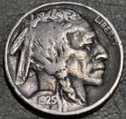 1925 Buffalo Nickel, nice original  VF condition full date, 2/3 horn no issues