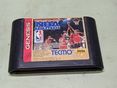Tecmo Super NBA Basketball Sega Genesis Cartridge Only