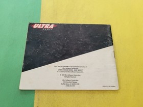 Nintendo NES Instruction Manual Cyber Stadium Series Base Wars