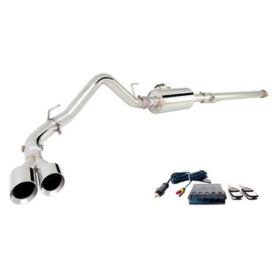 For Ford F-150 15-16 Varex 304 SS Cat-Back Exhaust System w Dual Side Exit