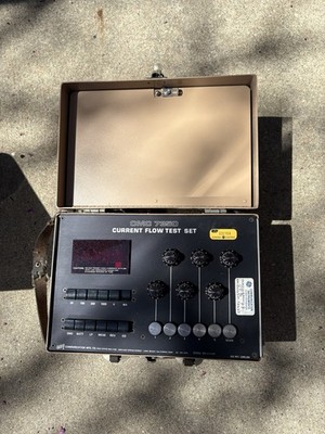 CMC 7350 CURRENT FLOW TEST SET GREAT CONDITION