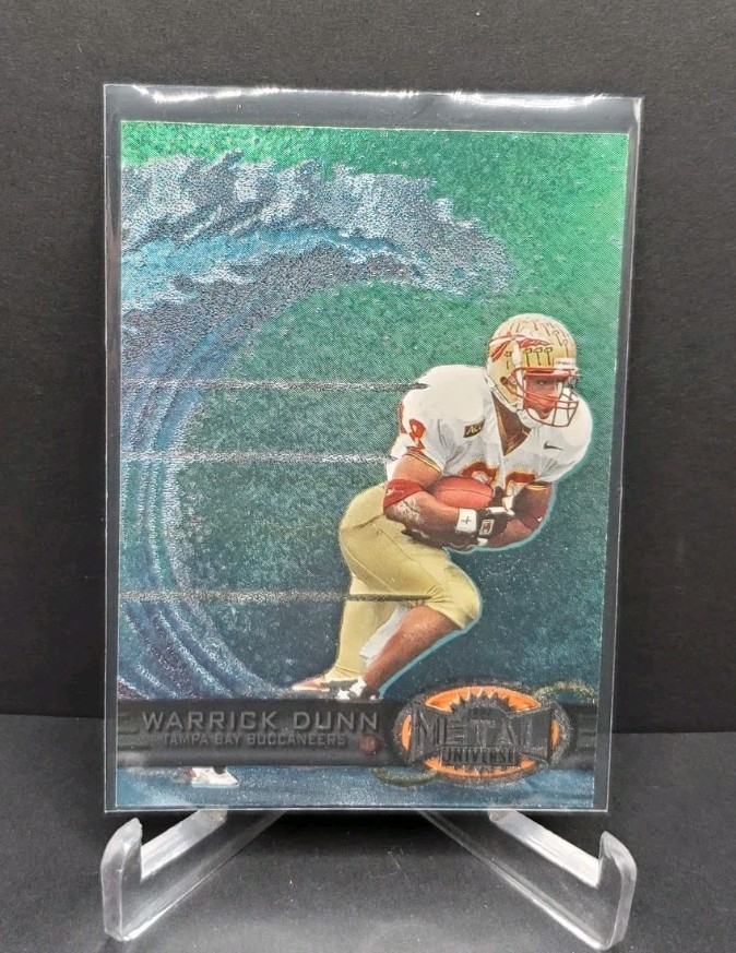 1997 Metal Universe Warrick Dunn #189 Rookie
