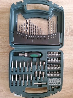 Brüder Mannesmann Bohrer- und Bitsatz 75-teilig, Modell M 54375