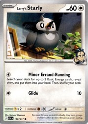 Larry's Starly 168/217 Mega Evolution: Ascended Heroes