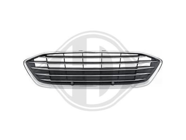 KüHlergrill Mit Chromleisten FüR Ford Focus 2018-2021-image