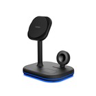 23W 4-in-1 Magnetic Wireless Charging Station Black or White