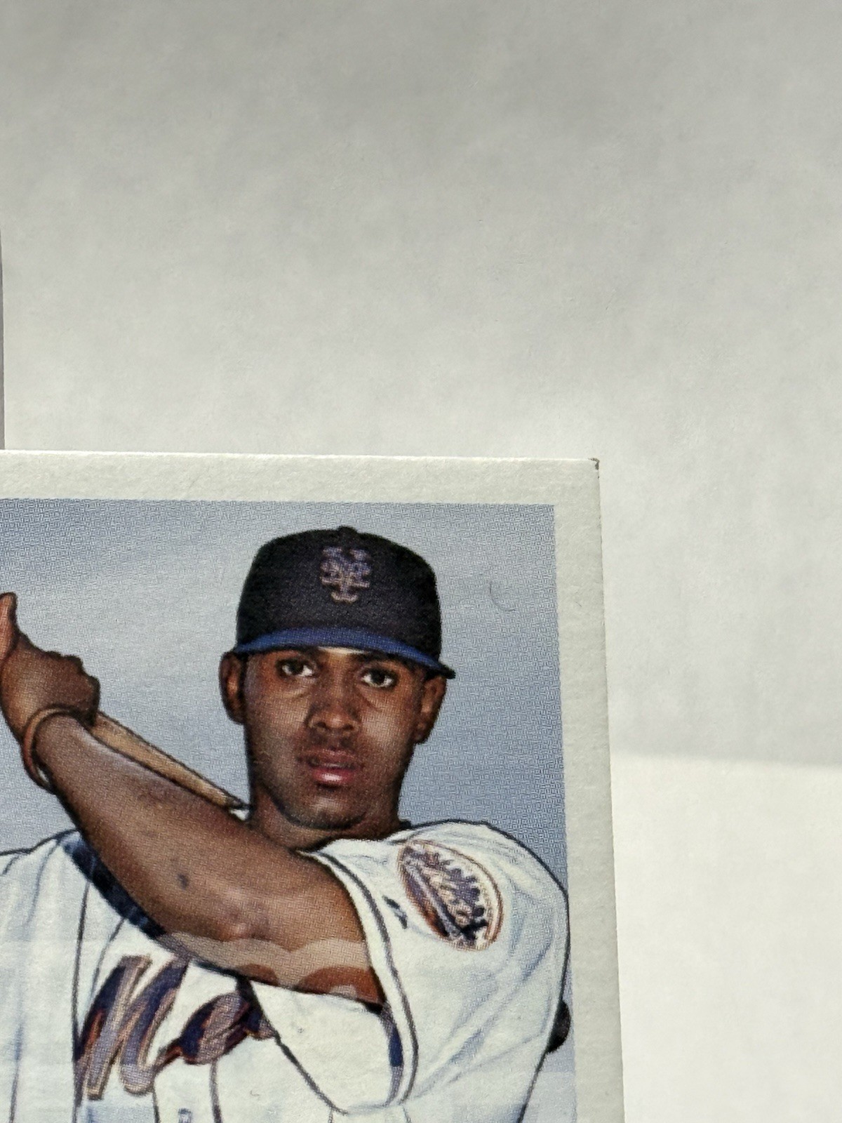 2007 Bowman Heritage Jose Reyes Pieces Of Greatness Game Used Jersey Card #PG-JR view 3