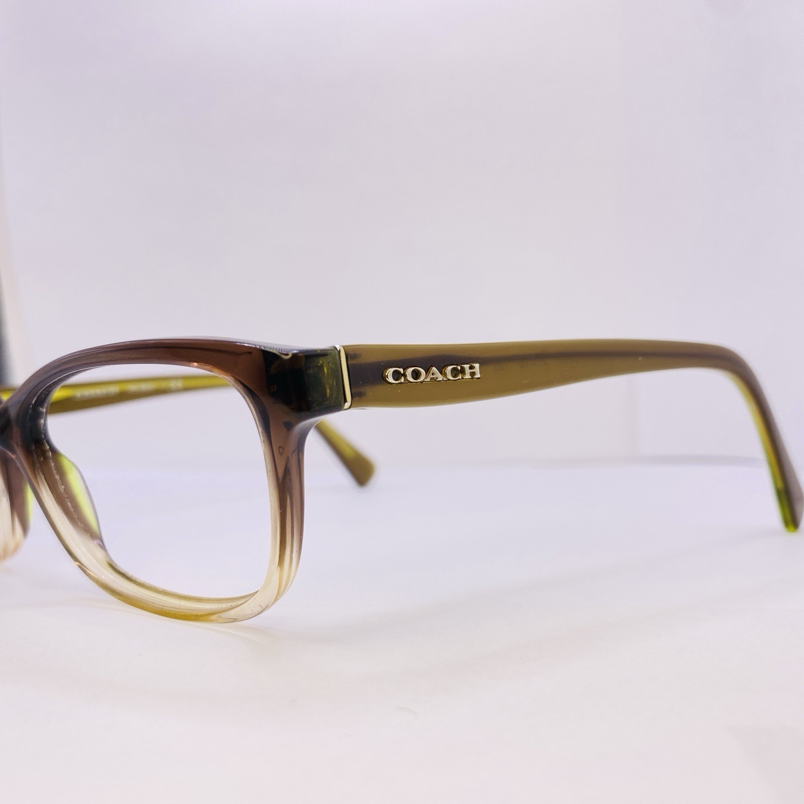 Coach Eyeglasses Sunglasses Authentic HC 6089 5400 Olive Brown Gradient 51 [] 16 thumbnail 6