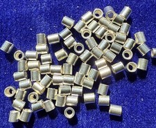 Sterling Silver Crimp Beads 2x2mm Qty:10