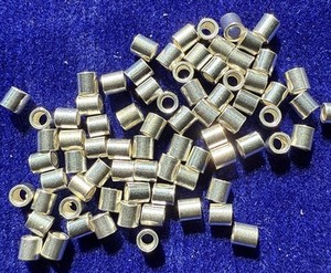 Sterling Silver Crimp Beads 2x2mm Qty:10