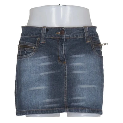 Madonna, Jeansrock, Größe: L, Blau, Baumwolle/Elasthan, Einfarbig, Denim #6qP - Bild 1 von 4
