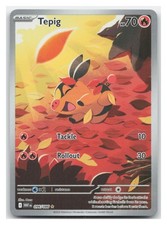 Tepig 096/086 White Flare Pokemon Holo NM