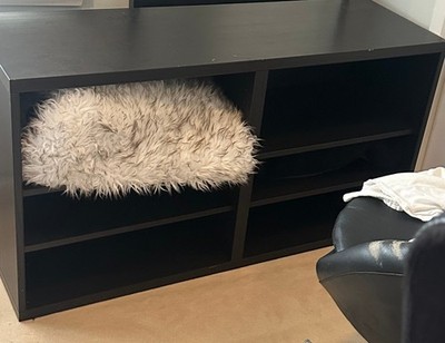 IKEA BESTA Shelf Black 22x14 1/8'' 402.955.28