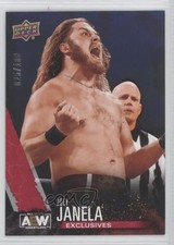 2021 Upper Deck AEW All Elite Wrestling Exclusives 25/100 Joey Janela #12 a2v