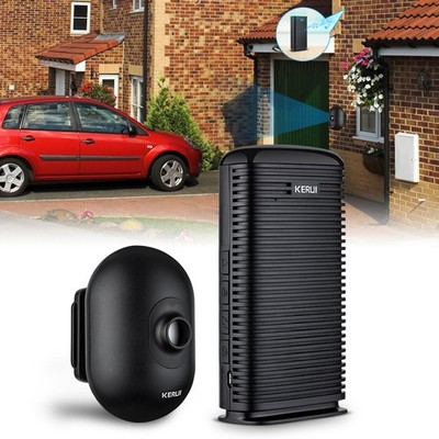 KERUI Waterproof Wireless Driveway Alarm Motion Sensor Alarm Indoor Outdoor US
