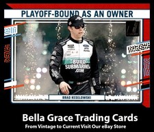 2024 Donruss Racing Brad Keselowski #185 RFK Racing Red and Blue NASCAR