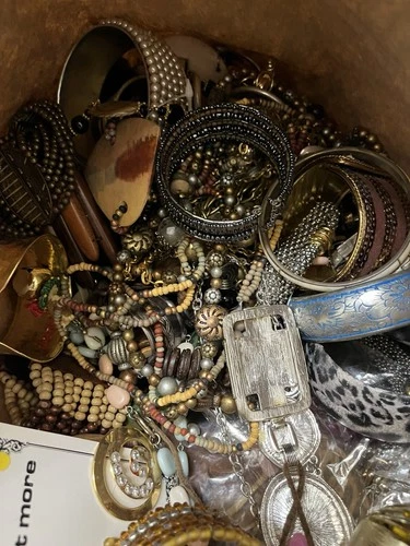 Jewelry Costume Lot 10 Lb New/Vintage - Wearable - Salvage - Craft