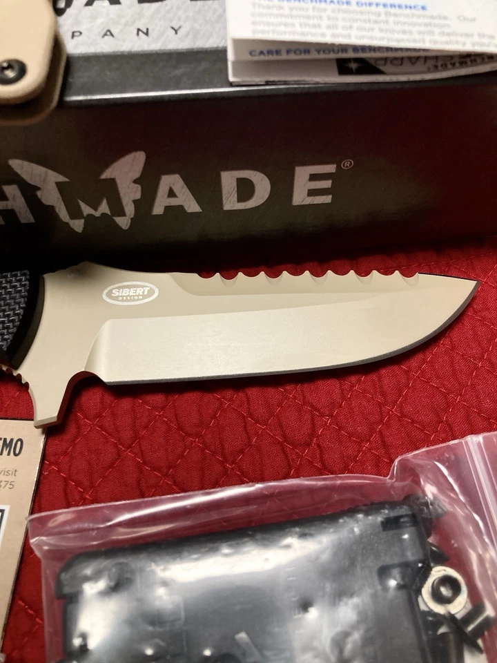 Подлинный Benchmade Adamas 375SN с ручками G10 на заказ! Настоящий аукцион - Изображение 3 из 4