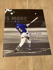 Derek Curiel Signed + Inscribed LSU Baseball Spotlight 11x13.5 Photo! Proof🏆📈