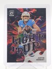 2025 Donruss Optic Justin Herbert Black Pandora (RAW)