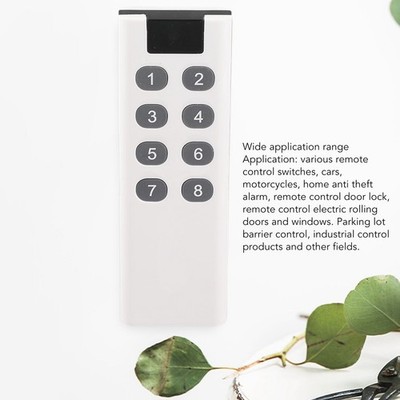 Universal Wireless Learning Code Remote Controller For Garage Doors 433MHz