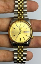 Vintage Seiko 5 Automatic Men's Watch Day-Date Japan