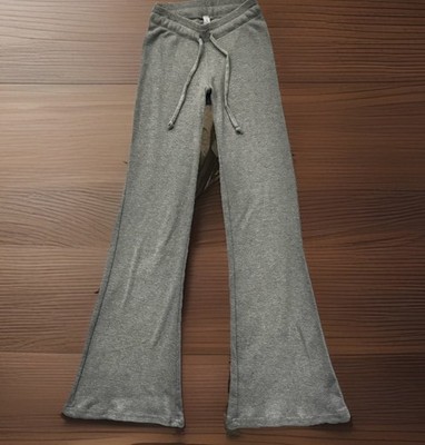 OUT FROM UNDER - URBAN OUTFITTERS Leggings XX-Small Light Gray Flare High Rise