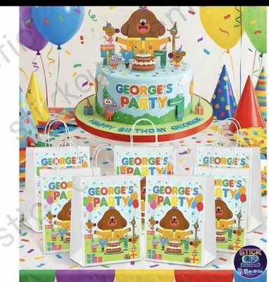 Party Geschenktüten Duggee - Geburtstag Party Gastgeschenke, individuelle Geschenktüten 