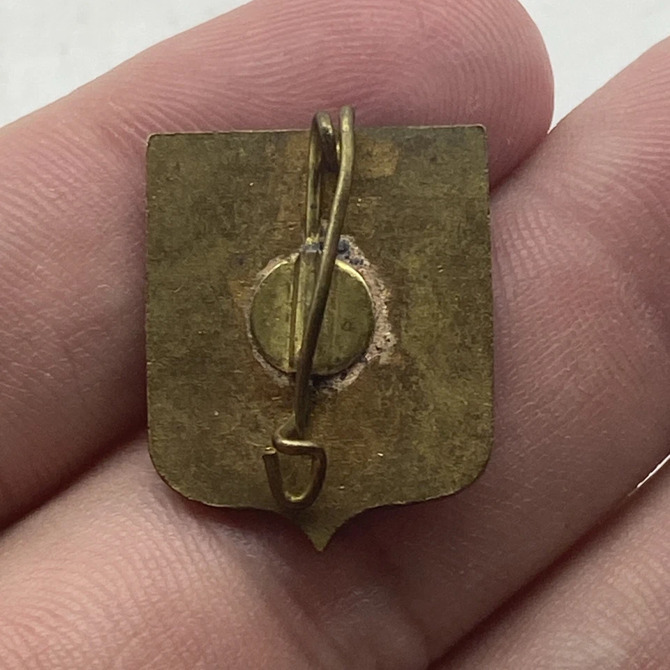 RARO 1930 NORMANDÍA LÍNEA FRANCESA TRANSATLÁNTICA Pin Original Ocean Liner París 20 Foto 3 de 3