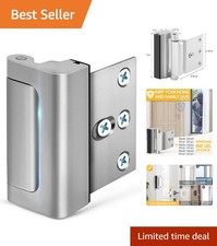 Home Security Door Lock for Kids Safety, Childproof Reinforcement Latch for F...