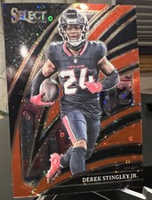2025 Select Derek Stingley Jr. Red & Black Disco PRIZM #47/49 Club Level #235🔥