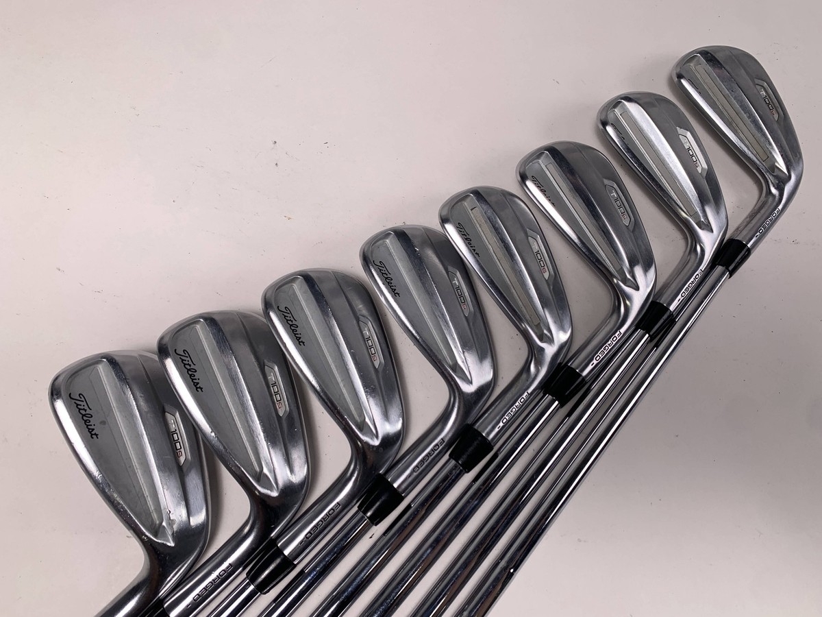 Titleist T100S 2021 Iron Set 4-PW+GW KBS Tour Stiff Steel Mens RH 