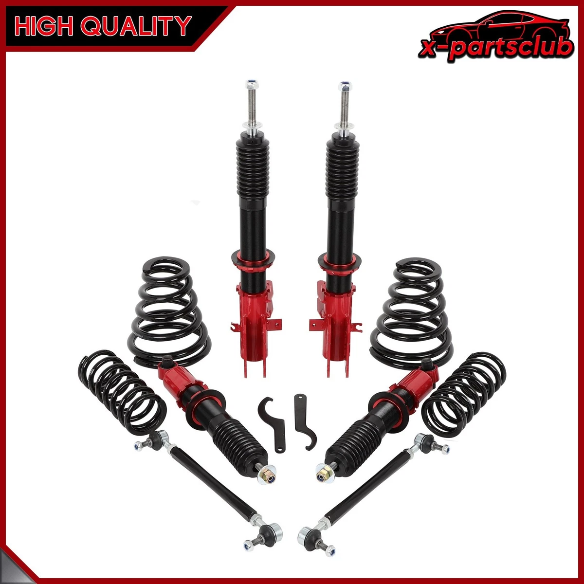 2013-2015 Chevrolet Camaro 2-Pc Complete Strut + Coil Spring, Front 2013-2015 Chevrolet Camaro 2-Pc Complete Strut + Coil Spring, Front