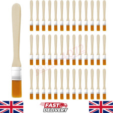 48Pcs Small Paint Brush Set Flat Paint Brush Painting Tools Trim Painting