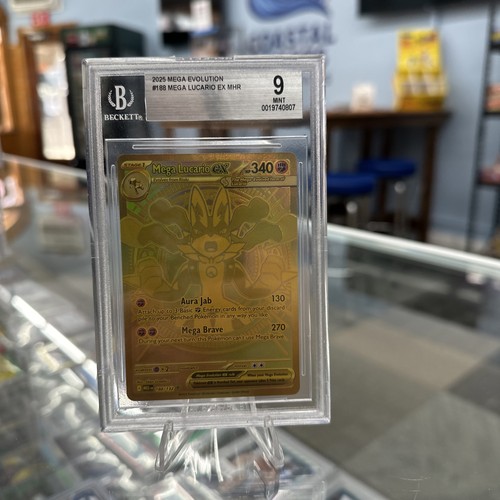 Mega Lucario ex graded BGS 9 for sale on eBay