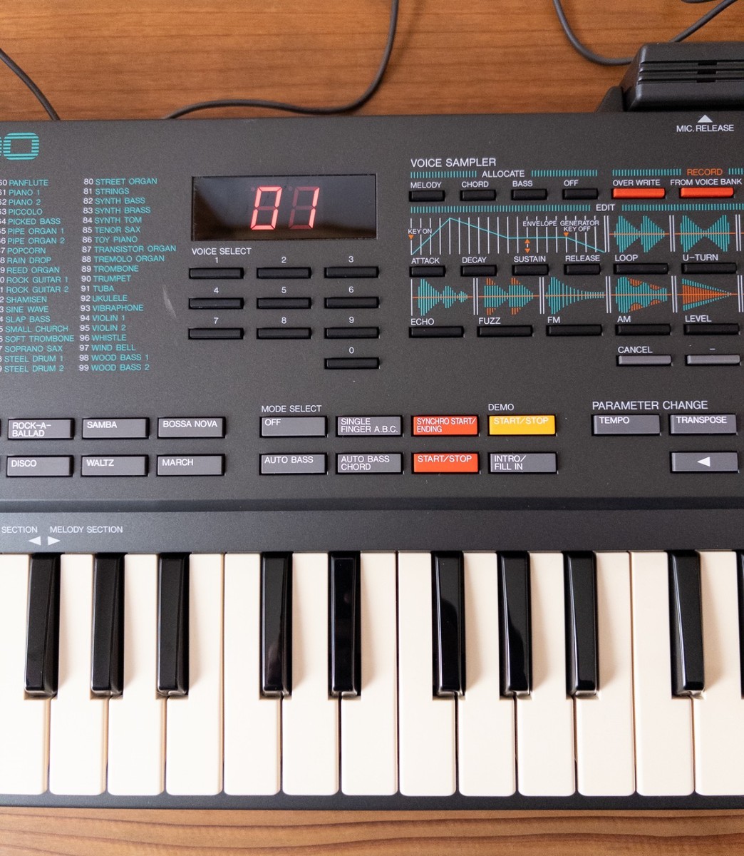 Original Yamaha PortaSound Vss-200 Digital Voice Sampler Service