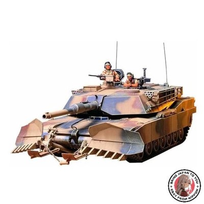 NEW Tamiya Models M1A1 Abrams Tank with Mine Plow  Model:TM35158