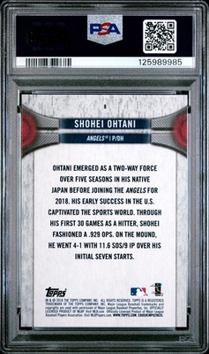 2018 Topps National Baseball Card Day - Shohei Ohtani #8 (RC) for