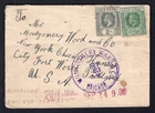 GOLD COAST 1919 Cover to USA. Ghana