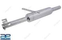 Auspuff SchalldäMpfer Mit Baffle Verchromt FüR Royal Enfield Electra 350 500