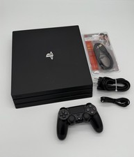 Sony PlayStation 4 PS4 Pro Schwarz 1TB Spielkonsole Zubehörpaket TOP