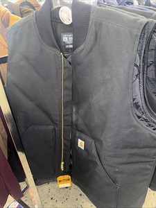 Carhartt V01 BLK XL USA製 Carhartt V01 BLK XL Vest Black Insulated Quilted | eBay
