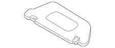 Genuine Nissan Sun Visor 96401-zx01a Genuine Nissan Sun Visor 96401-zx01a