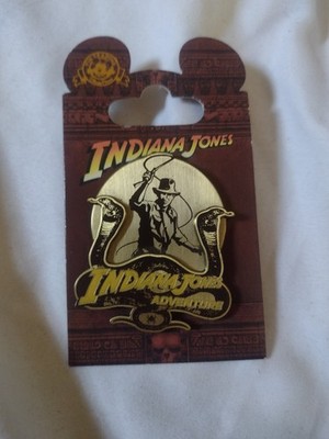 Disneyland Indiana Jones Pin Snakes 2015 