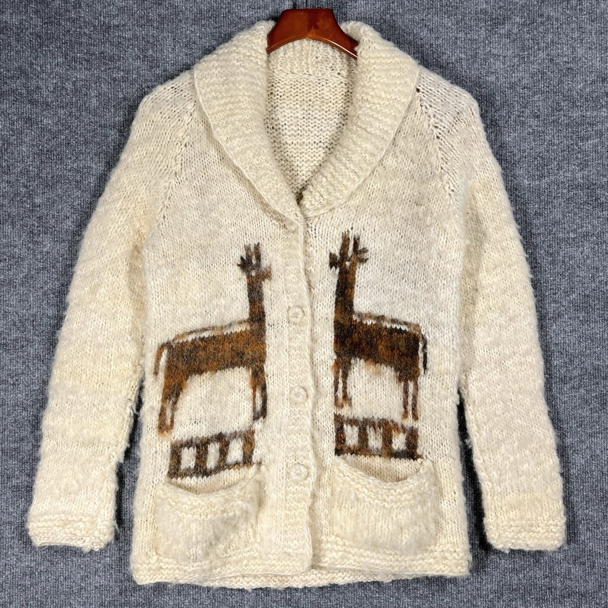 Cowichan Sweater In Women's Vintage Sweaters | eBay