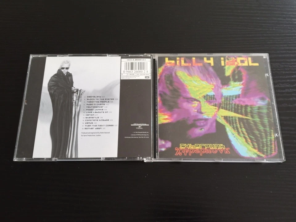 Billy Idol CYBERPUNK CD Album Pop Rock Generation X William Michael Albert Broad - Bild 2 von 4