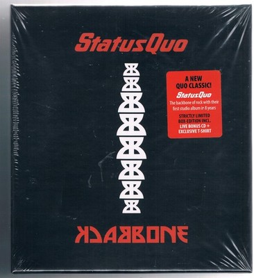 Status Quo-Backbone-2CD+T-Shirt L-Box-Edition