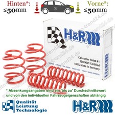 H&R Tieferlegungsfedern 25mm u.a.: BMW 1er F20, Bj. 2012-2019